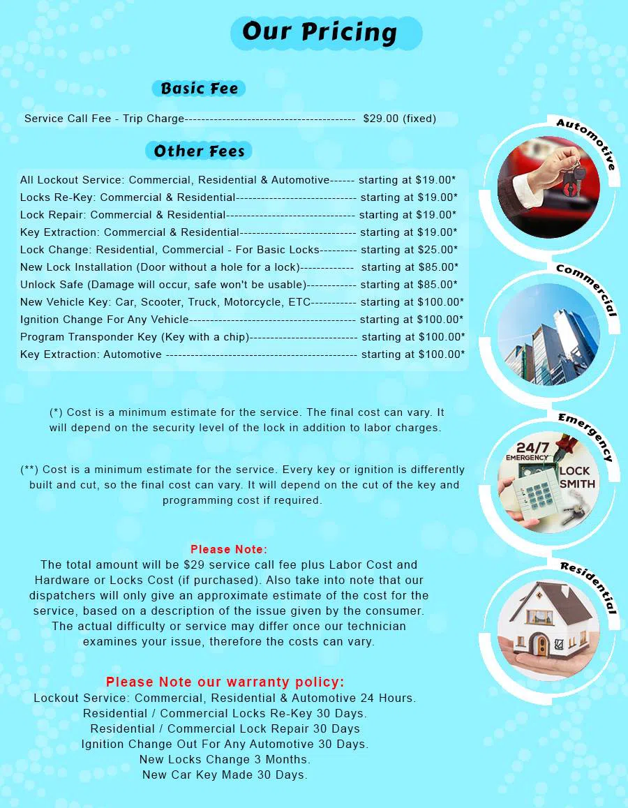 Keystone Locksmith Shop Middle River, MD 410-697-2079